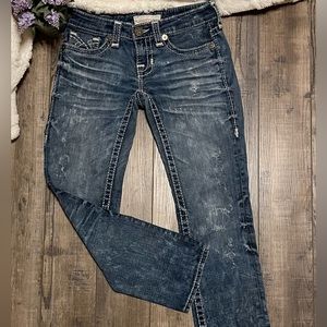 Buckle Big Star Vintage Collection Cropped Jeans